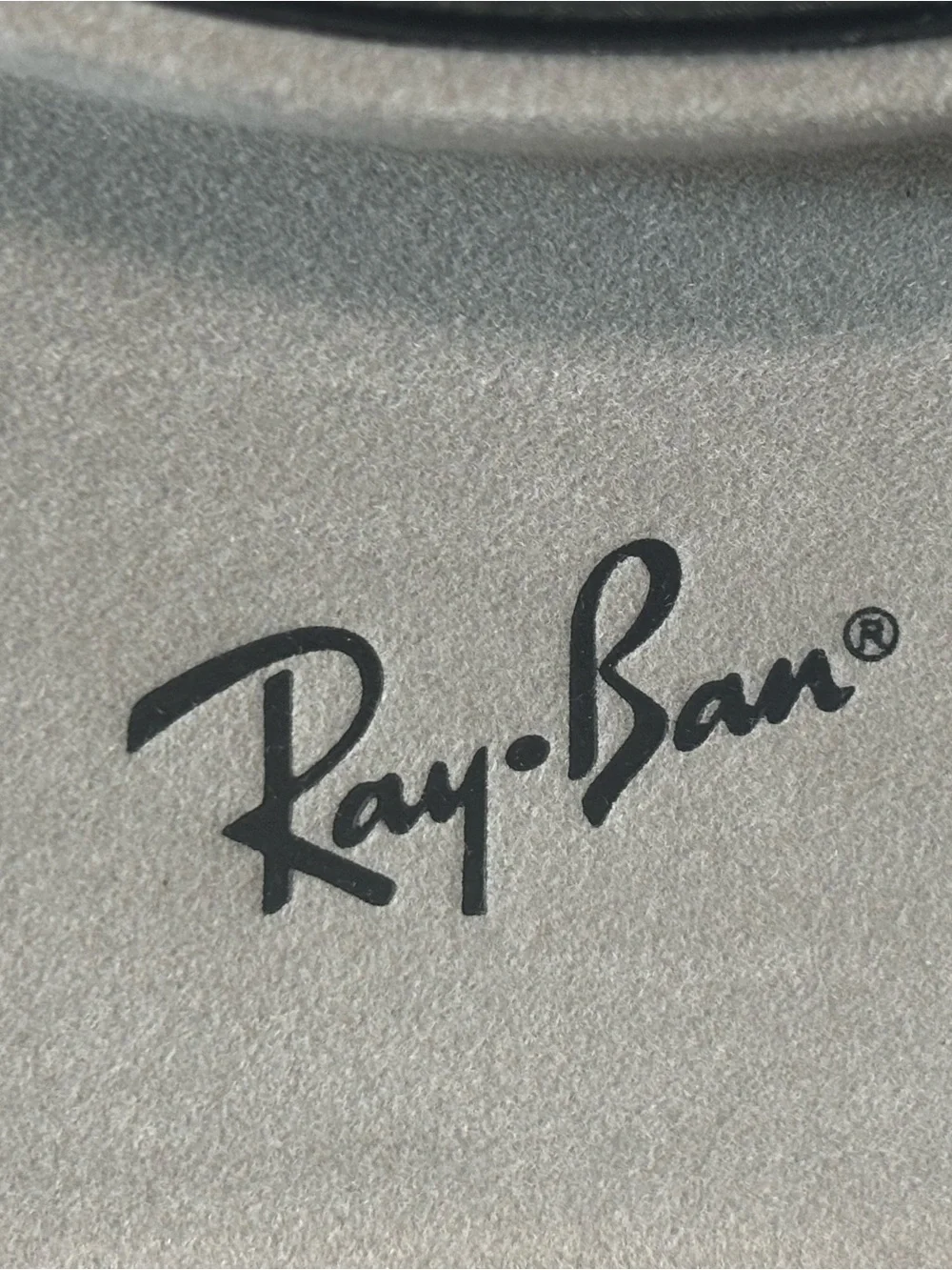 Ray-Ban Texturex Sunglasses Case with Signature Cleaning Cloth